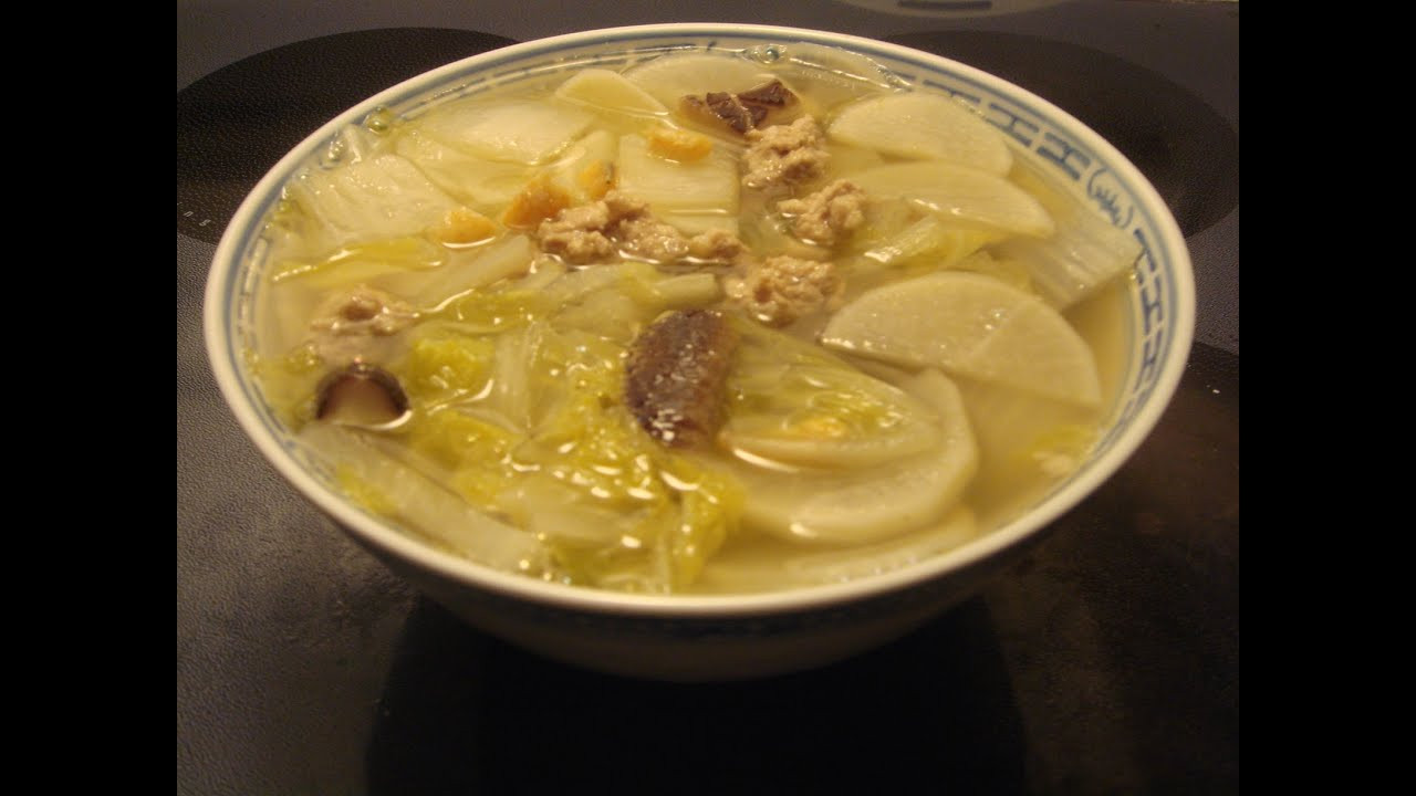 Chinese Cabbage Soup
 Napa Cabbage Soup