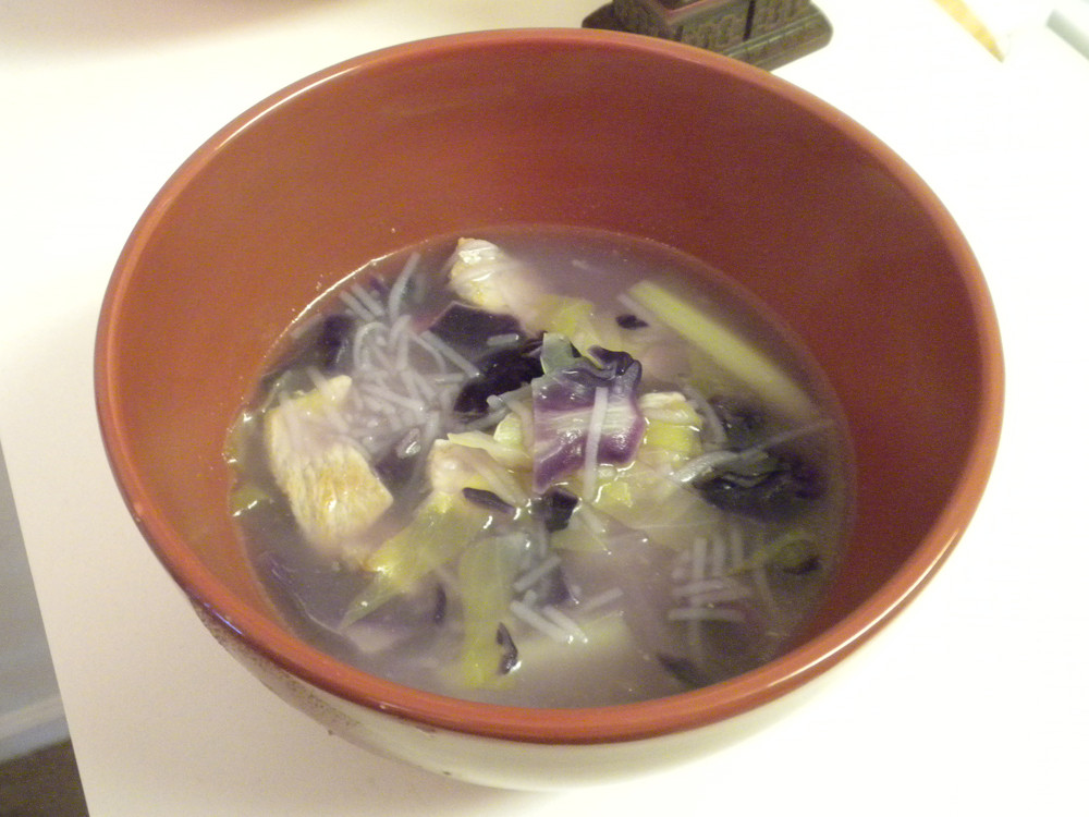 Chinese Cabbage Soup
 Chinese Cabbage Soup