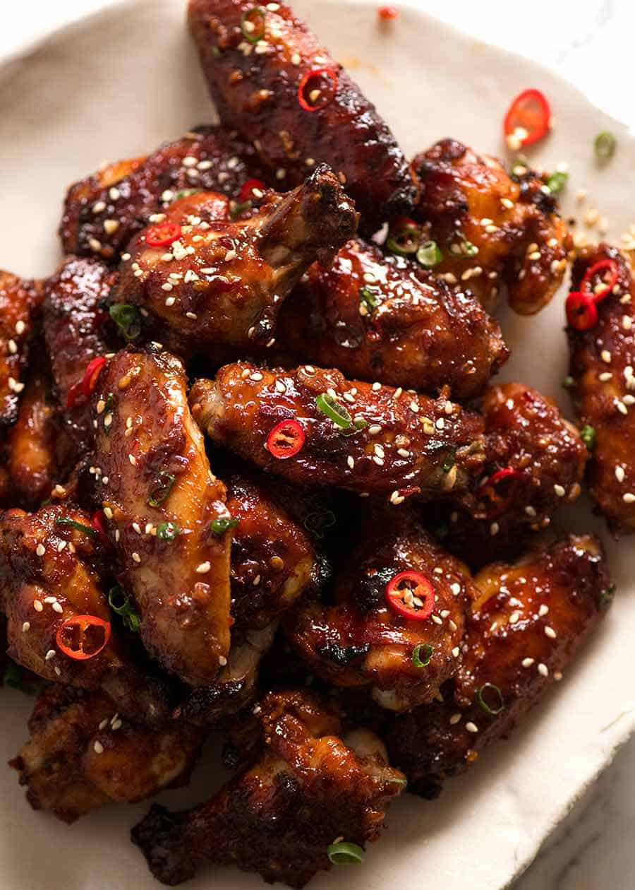Chinese Chicken Wings Recipe
 Sticky Baked Chinese Chicken Wings