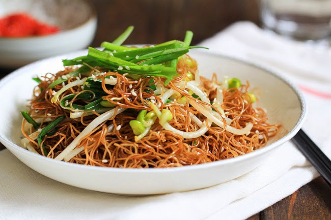 Chinese Fried Noodles
 [Chinese Recipes] Soy Sauce Fried Noodles All Asian