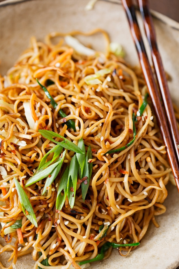 Chinese Fried Noodles
 Cantonese Style Pan Fried Noodles Recipe
