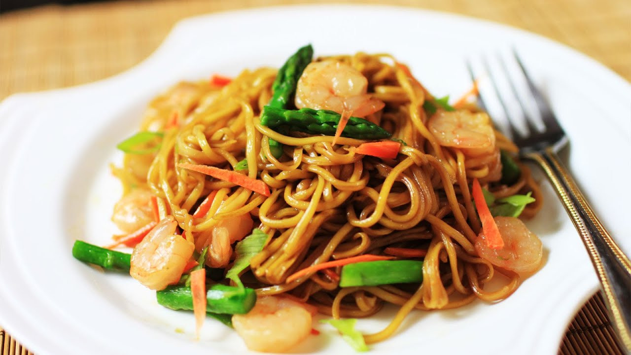 Chinese Fried Noodles
 Chow Main with Soy Sauce Chinese Stir Fried Noodles