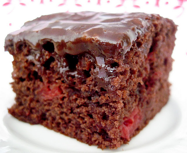 Chocolate Cake Mix Cherry Pie Filling Recipe
 Cherry Chocolate Cake Your Cup of Cake
