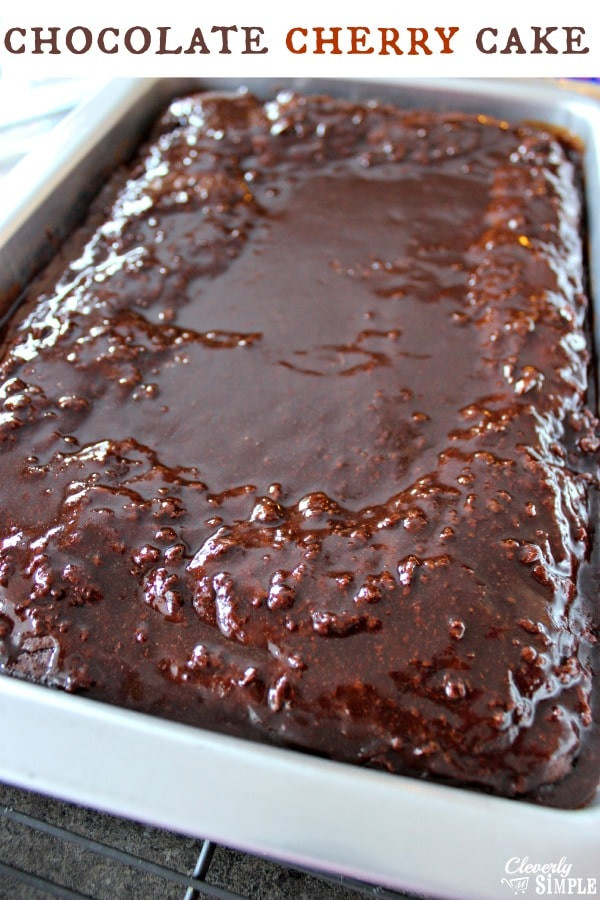 Chocolate Cake Mix Cherry Pie Filling Recipe
 cherry chocolate cake mix