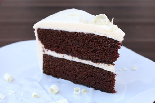 Chocolate Cake White Frosting
 This Week for Dinner Chocolate Cake with Raspberry White