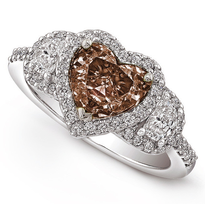 Chocolate Diamonds Wedding Rings
 Chocolate Wedding Rings Is Brown the New Engagement Ring