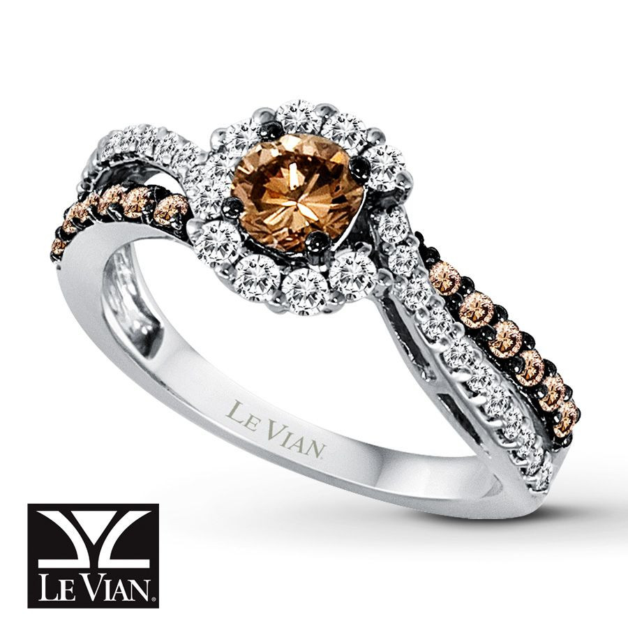Chocolate Diamonds Wedding Rings
 Chocolate diamond ring by Le Vian