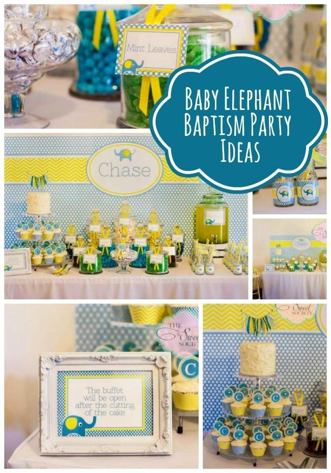 Christening Party Ideas For Baby Boy
 11 Baptism and Christening Reception Party Ideas and