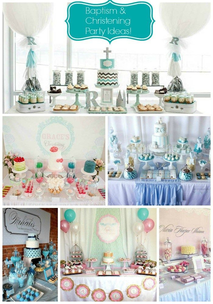Christening Party Ideas For Baby Boy
 Baptism And Christening Parties We Love