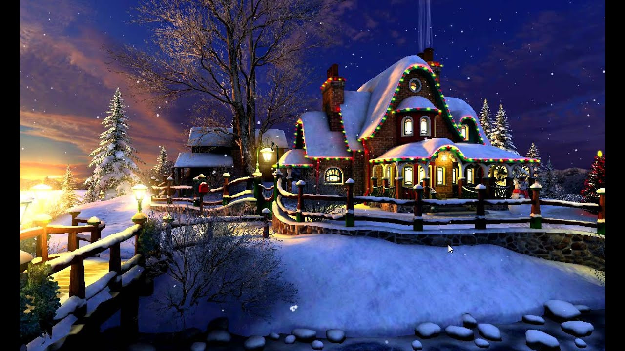 Christmas 3D Wallpaper
 White Christmas 3D Screensaver