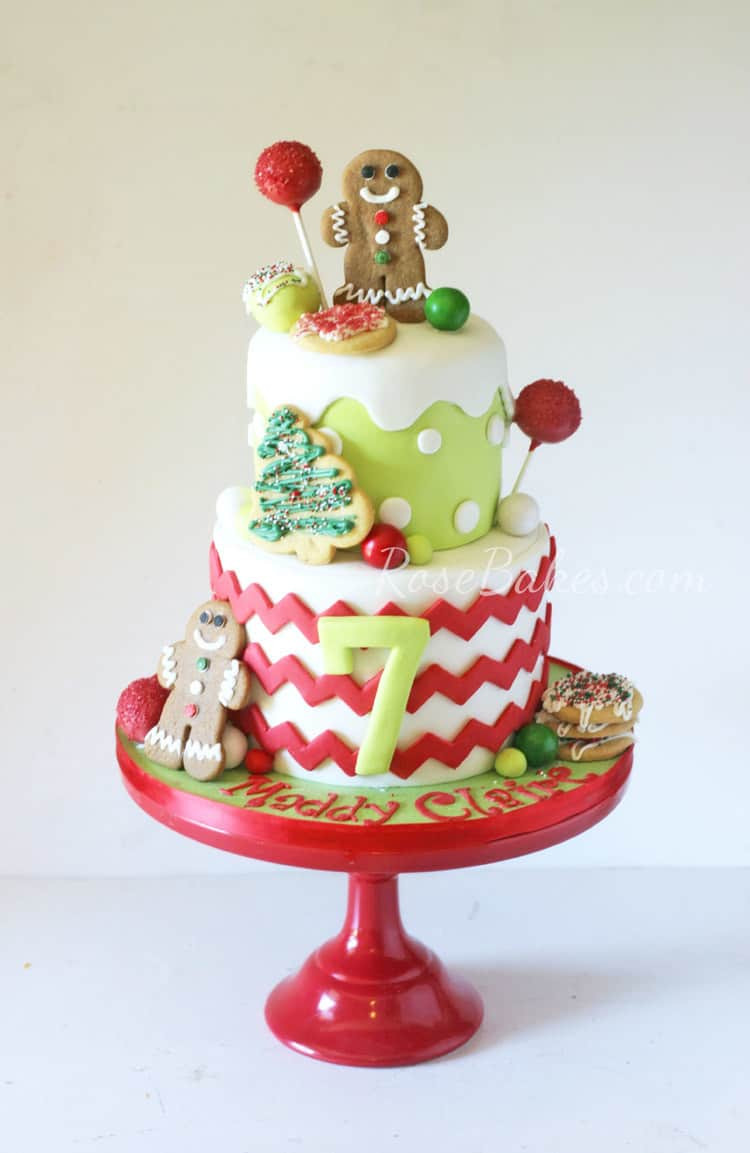 Christmas Birthday Cakes
 Who Takes the Cake December Contest Submit your Cakes