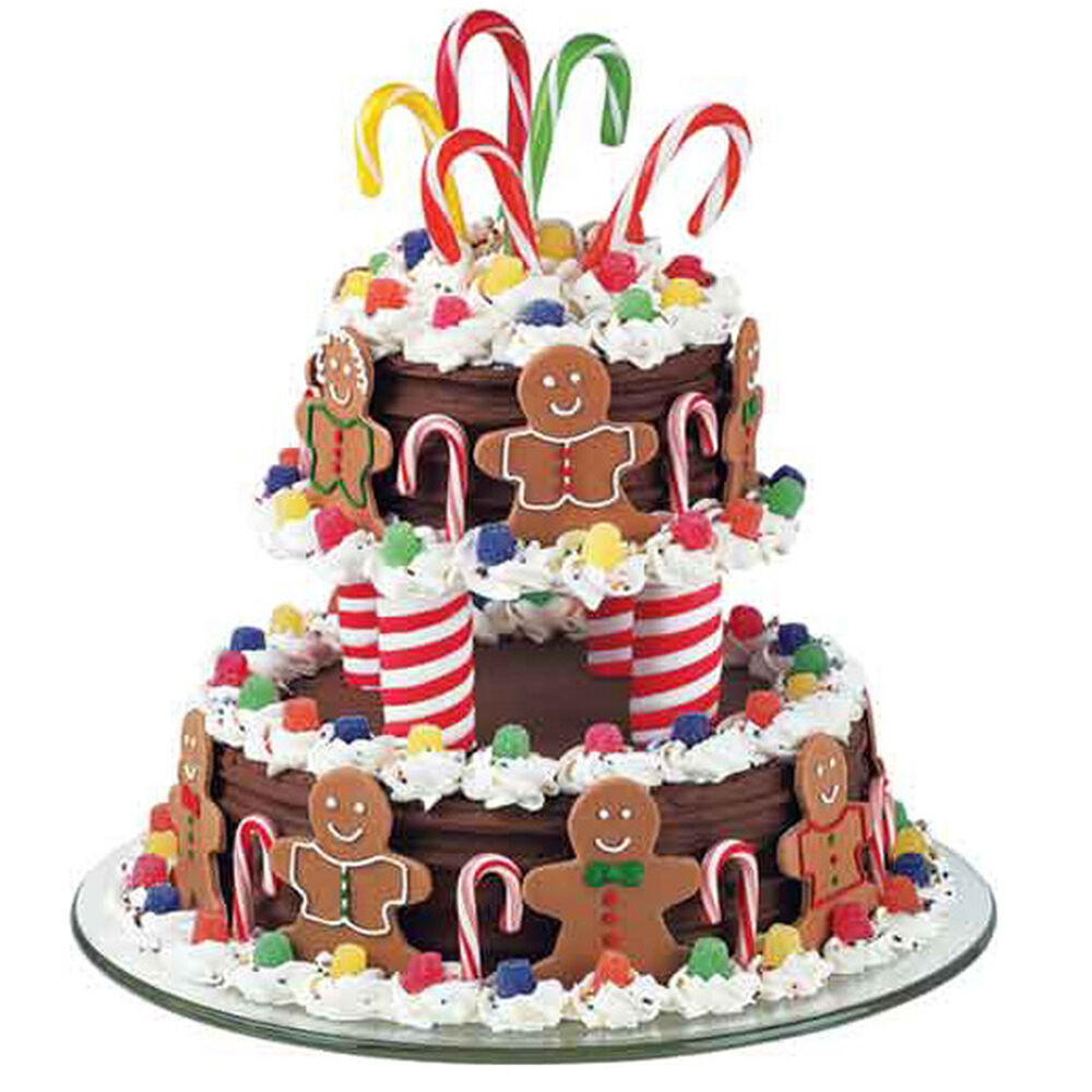 Christmas Birthday Cakes
 A Very Merry Go Round Cake