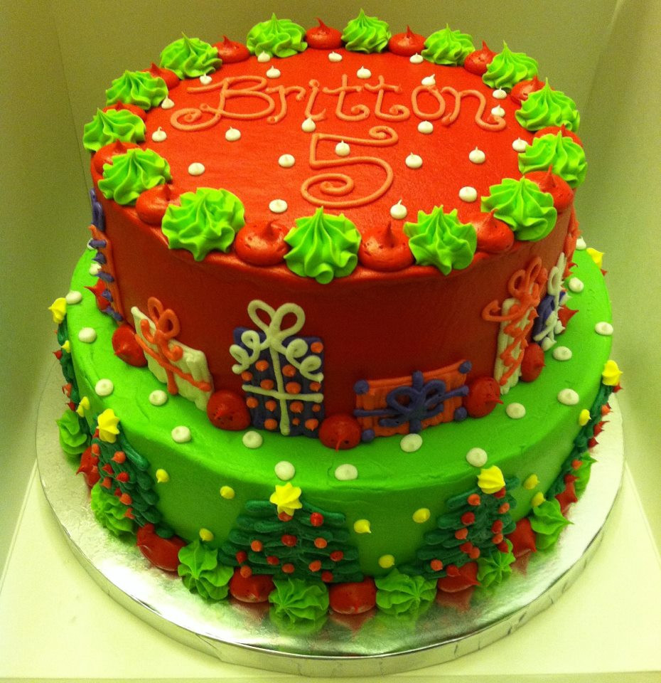Christmas Birthday Cakes
 Sweet Treats by Susan December 2012 Updates