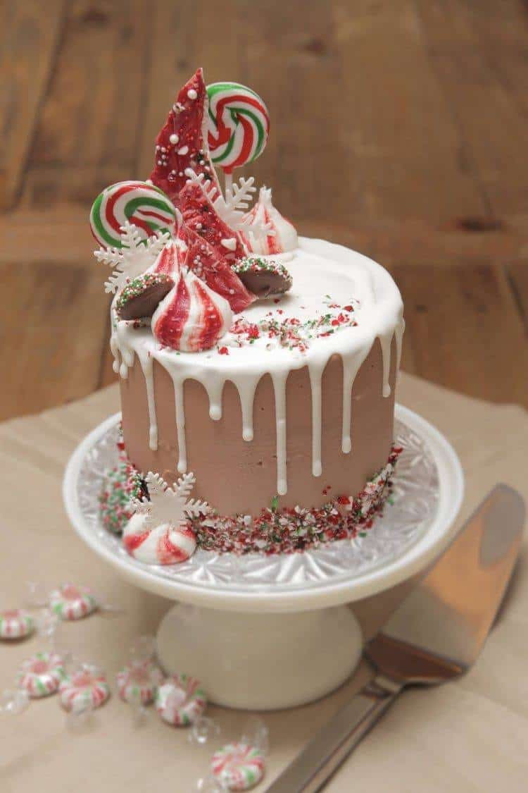 Christmas Birthday Cakes
 December Who Takes the Cake Winner Madame Dibou les