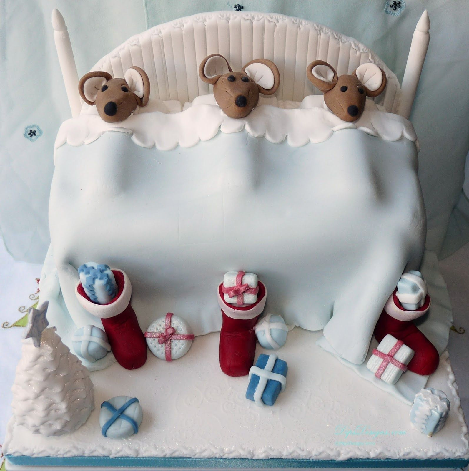 Christmas Cakes For Kids
 55 Christmas Cake and Cookies Ideas for Kids