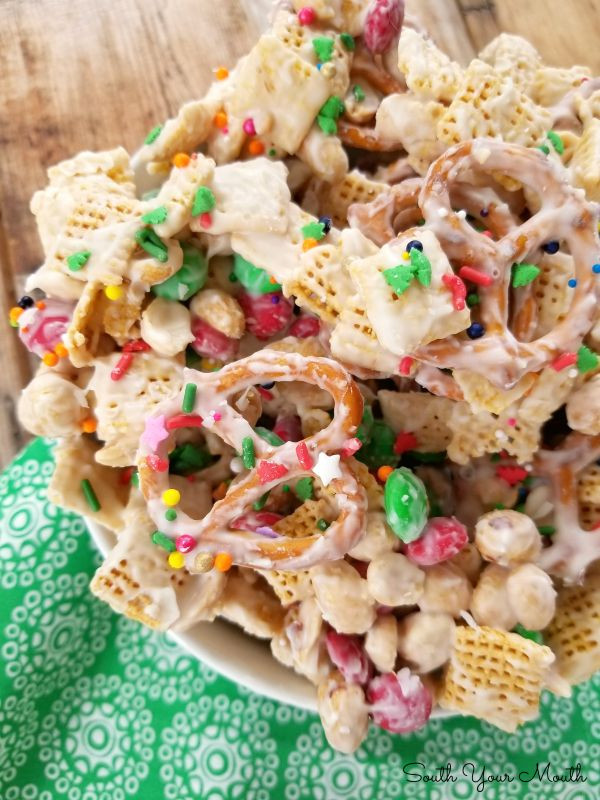 Christmas Crack Recipe With Pretzels
 White Chocolate Trash Recipe in 2019