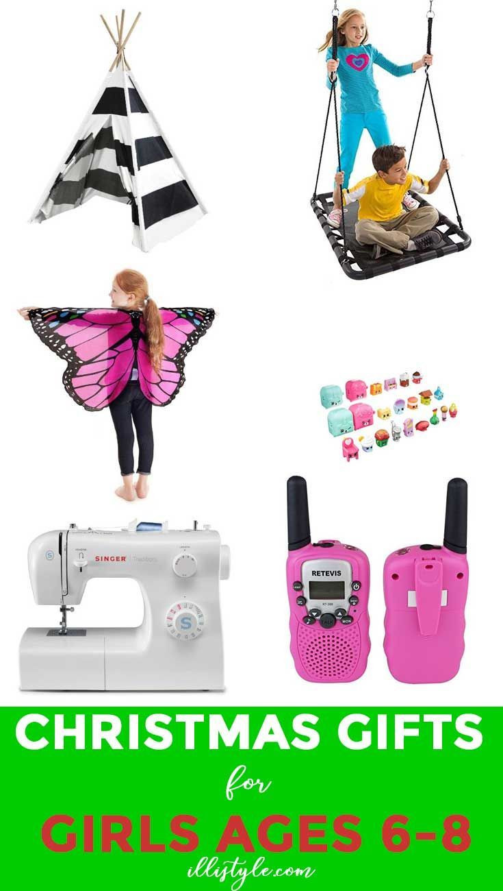 Christmas Gift Ideas For 8 Year Old Girl
 Gift Ideas for Girls 6 8 years