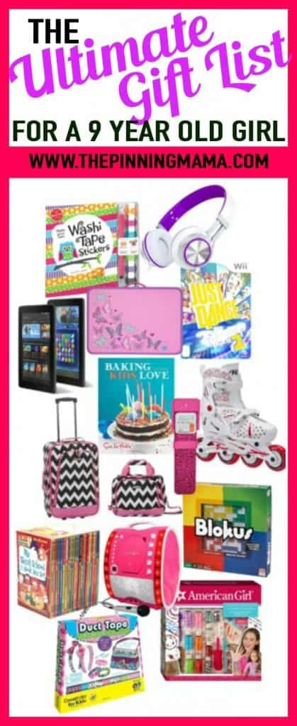 Christmas Gift Ideas For 9 Year Old Daughter
 The Ultimate Gift List for a 9 Year Old Girl