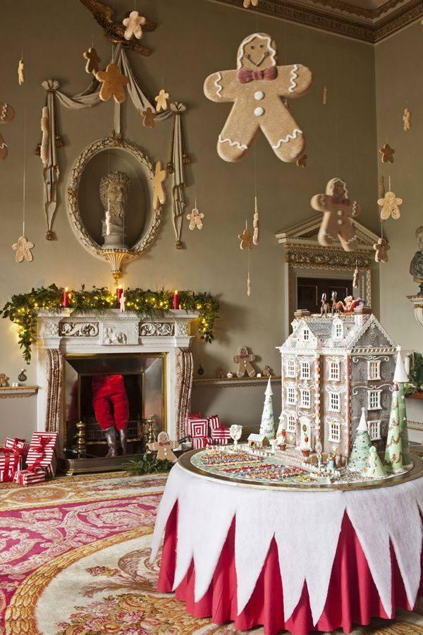 Christmas Holiday Party Ideas
 The gingerbread house hand made by Buns of Fun Holkham