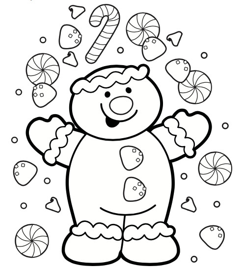 Christmas Kids Coloring Page
 7 Free Christmas Coloring Pages Grandma Ideas