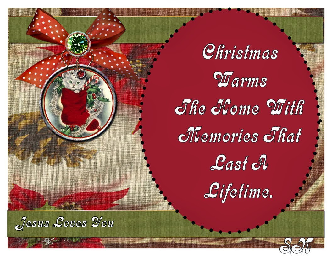 Christmas Memories Quotes
 Christian In My Treasure Box Christmas Memories Card