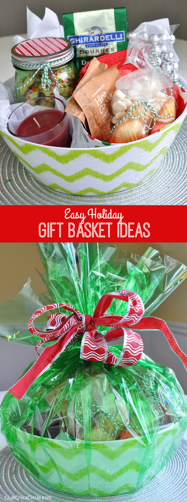 Christmas Party Giveaway Ideas
 Easy Holiday Gift Basket Ideas Giveaway