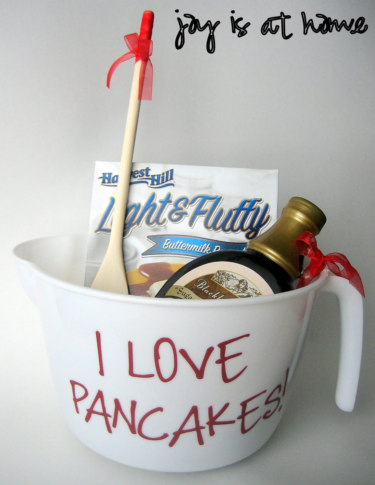 Christmas Party Prize Ideas
 Bridal Shower Door Prize idea Pancake lover basket