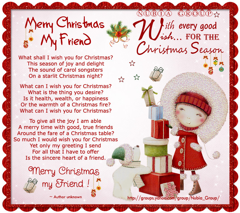 Christmas Quotes Friendship
 Christmas Quotes For Friends QuotesGram