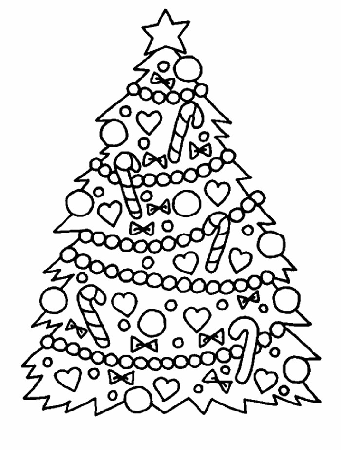 Christmas Tree Coloring Pages For Kids
 Χριστουγεννιάτικη ζωγραφική Εκτυπώστε και αρχίστε με τα