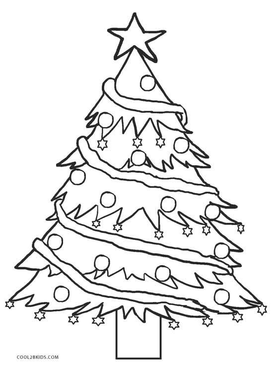 Best 25 Christmas Tree Coloring Pages for Kids - Home, Family, Style