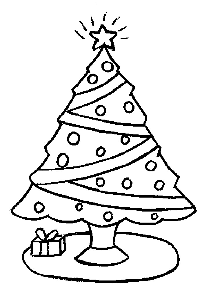 Christmas Tree Coloring Pages For Kids
 FUN & LEARN Free worksheets for kid ภาพระบายสี วัน
