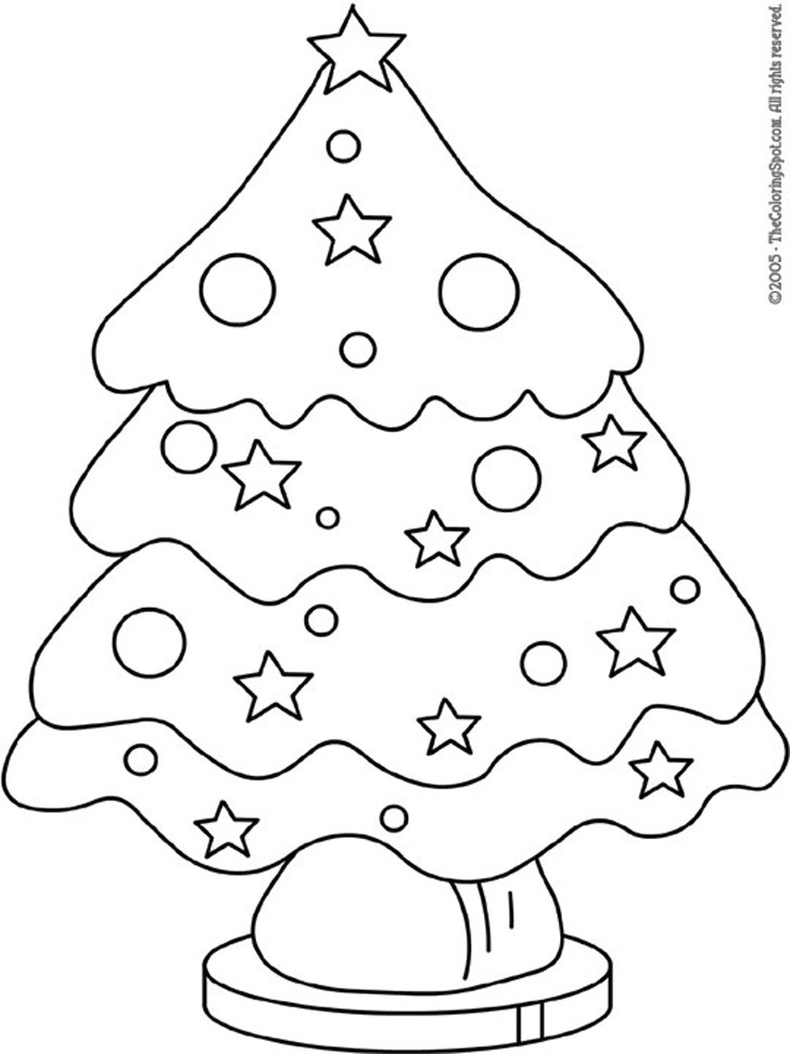 Christmas Tree Coloring Pages For Kids
 Jarvis Varnado 15 Christmas Tree Coloring Pages for Kids