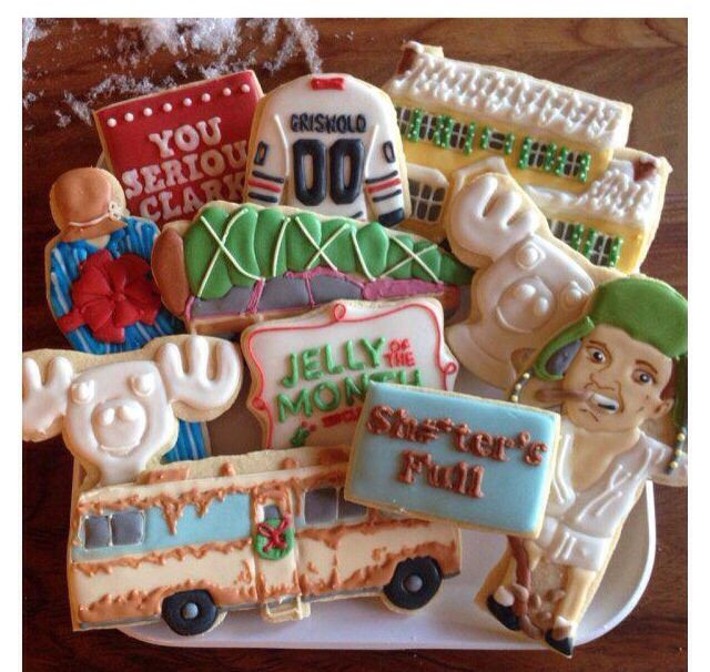 Christmas Vacation Party Ideas
 National lampoons Christmas vacation themed cookies