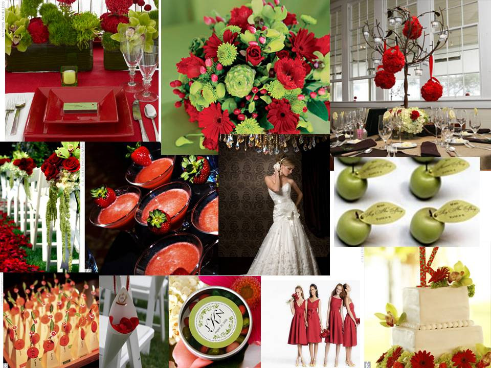 Christmas Wedding Colors
 Wedding Reception Ideas