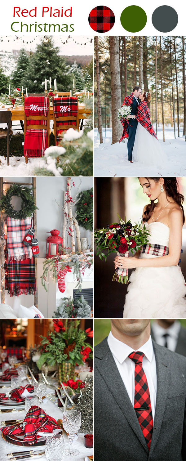Christmas Wedding Colors
 The Best 10 Winter Wedding Colors to Inspire