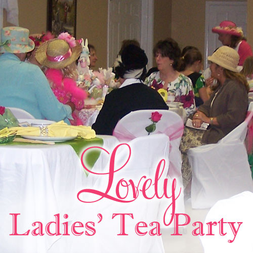 Church Tea Party Ideas
 Lovely La s High Tea Party Ideas