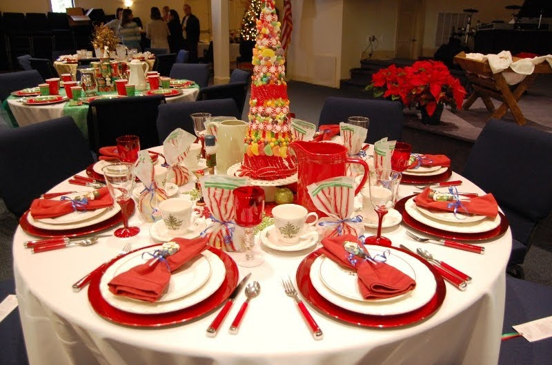 Church Tea Party Ideas
 Southern Seven Christmas tea table