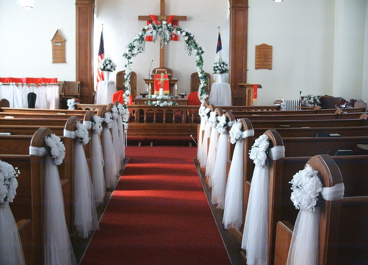 Church Wedding Decor
 Where To Rent Wedding Decorations