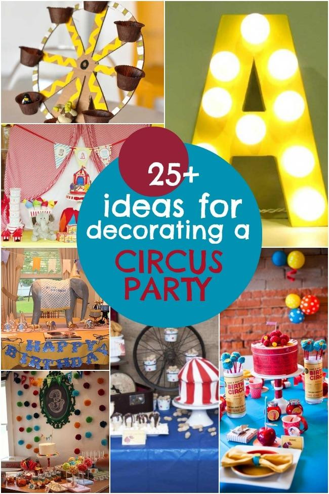 Circus Birthday Party Decorations
 27 Circus Birthday Party Decorations Spaceships and