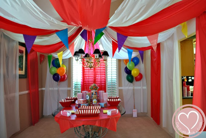 Circus Birthday Party Decorations
 Nappy Cakes & Gifts Theme Thursday Circus