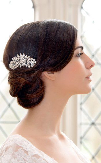 Classic Chignon Wedding Hairstyles
 side chignon a classic wedding hairstyle