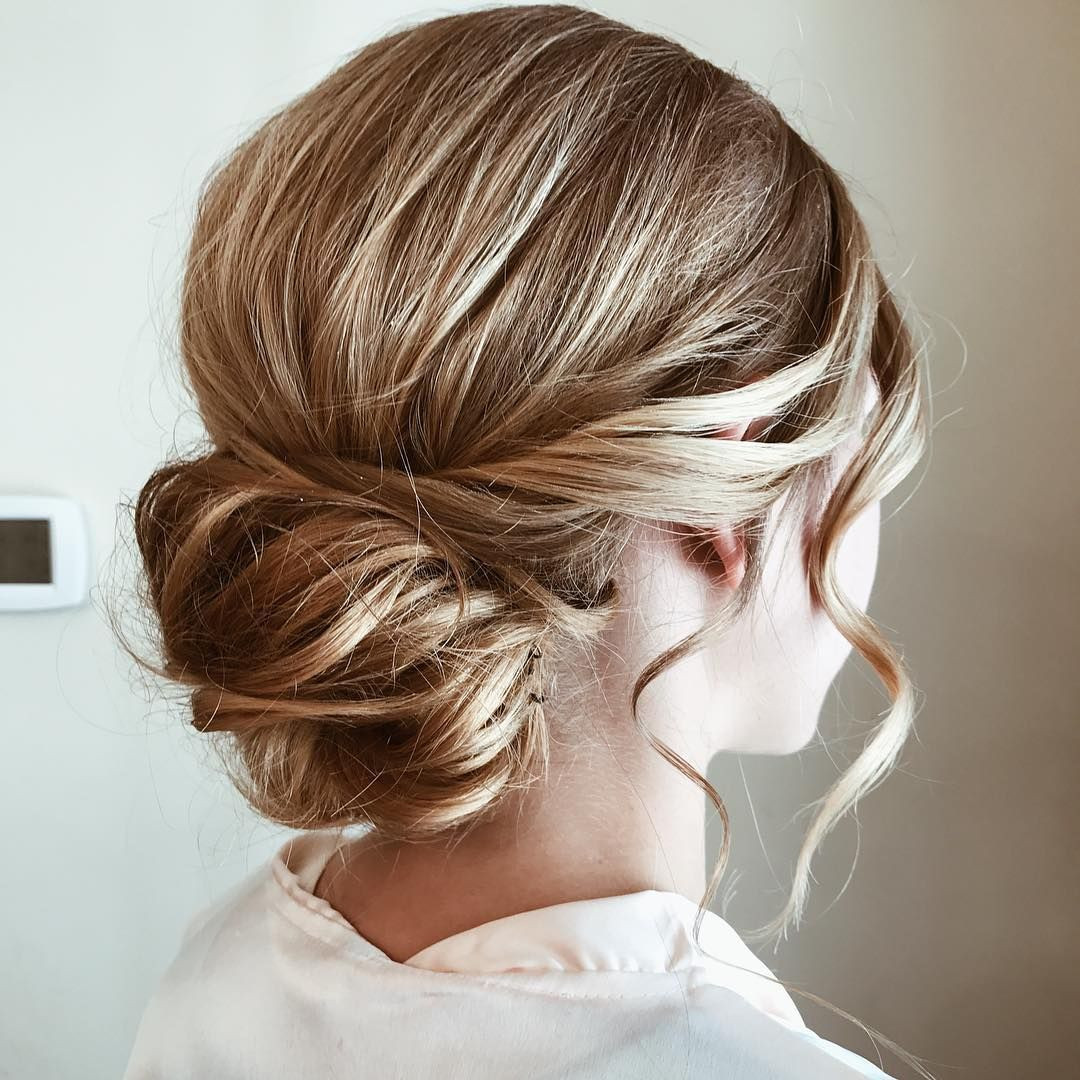 Classic Chignon Wedding Hairstyles
 Classic wedding updo hairstyle inspiration
