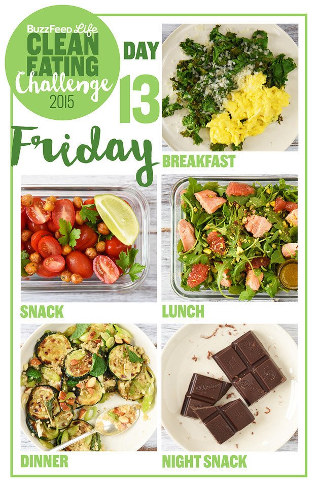 Clean Eating Challenge Buzzfeed
 Here s A Two Week Clean Eating Challenge That s Actually