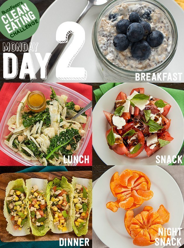 Clean Eating Challenge Buzzfeed
 Day 2 The Clean Eating Challenge