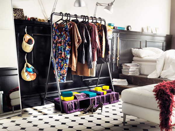 Clothes Storage Ideas For Bedroom
 Wardrobe Storage Idea Clothes Rack