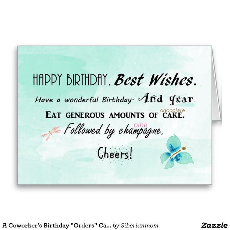 Co Worker Birthday Wishes
 Best 25 Birthday wishes for coworker ideas on Pinterest