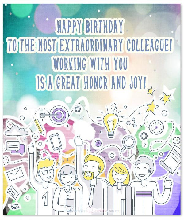 Co Worker Birthday Wishes
 33 Heartfelt Birthday Wishes for Colleagues By WishesQuotes
