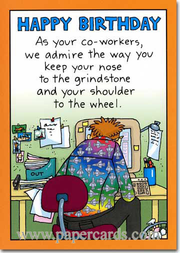 Co Worker Birthday Wishes
 Funny Co Worker Birthday Quotes QuotesGram