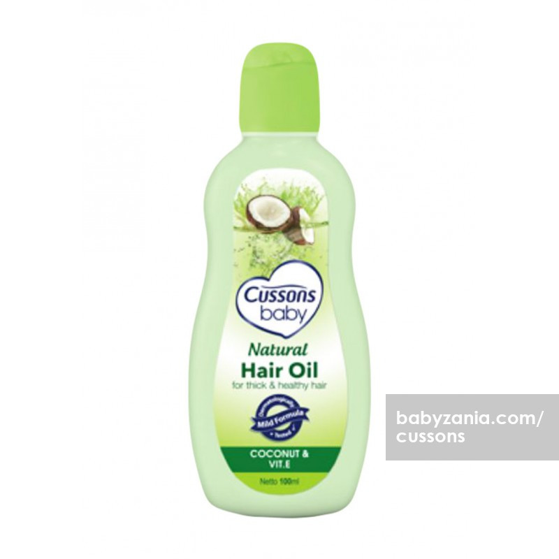 Coconut Oil For Baby Hair
 Jual Murah Cussons Baby Natural Hair Oil Coconut & Vit E