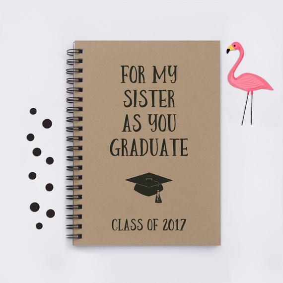 College Graduation Gift Ideas For Sister
 Graduation t for sister For my Sister as you Graduate